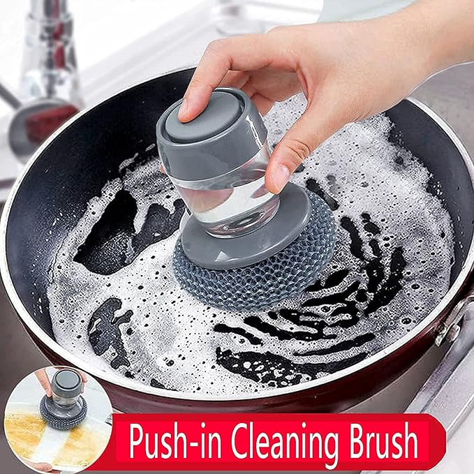 Soap Dispensing Dish Brush,kitchen