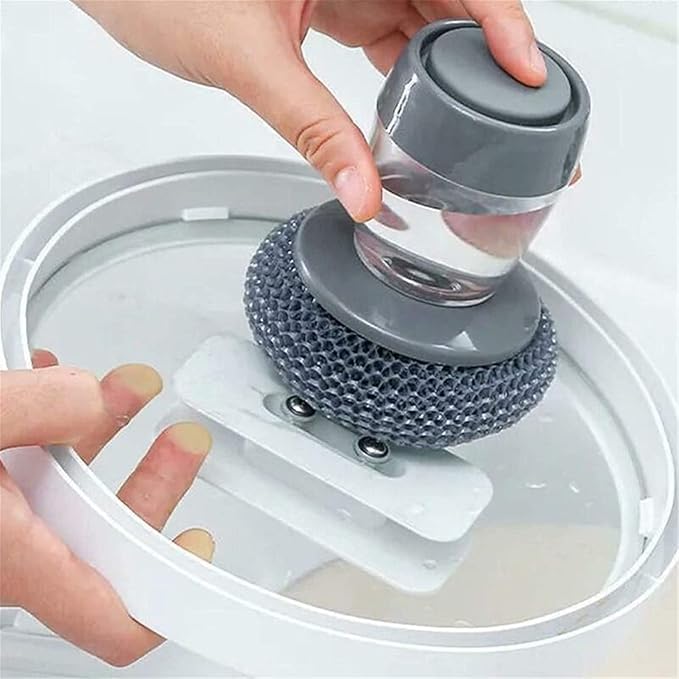 Soap Dispensing Dish Brush,kitchen