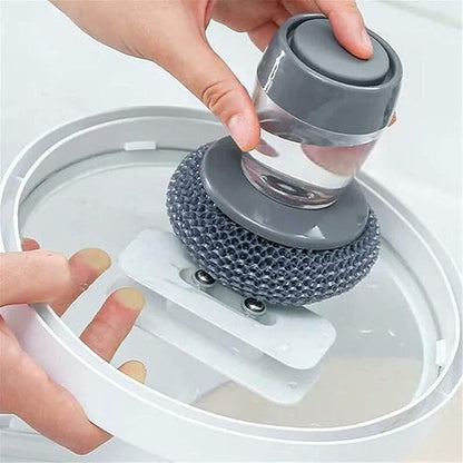 Soap Dispensing Dish Brush,kitchen