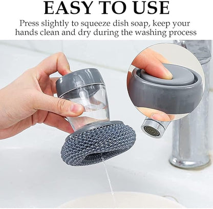 Soap Dispensing Dish Brush,kitchen