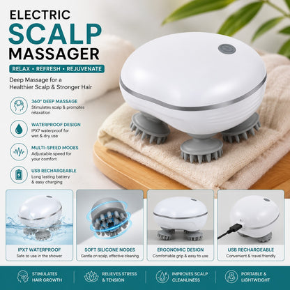 Electric Head Scalp Massager