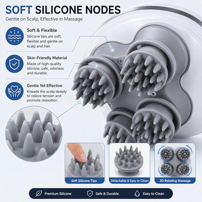 Electric Head Scalp Massager