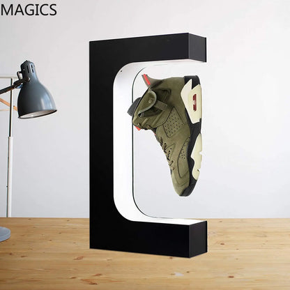 Magnetic Levitating Shoe Display Rack