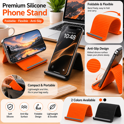 Foldable Silicone Phone Holder