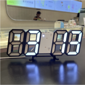 3D Digital Luminous Alarm Clock