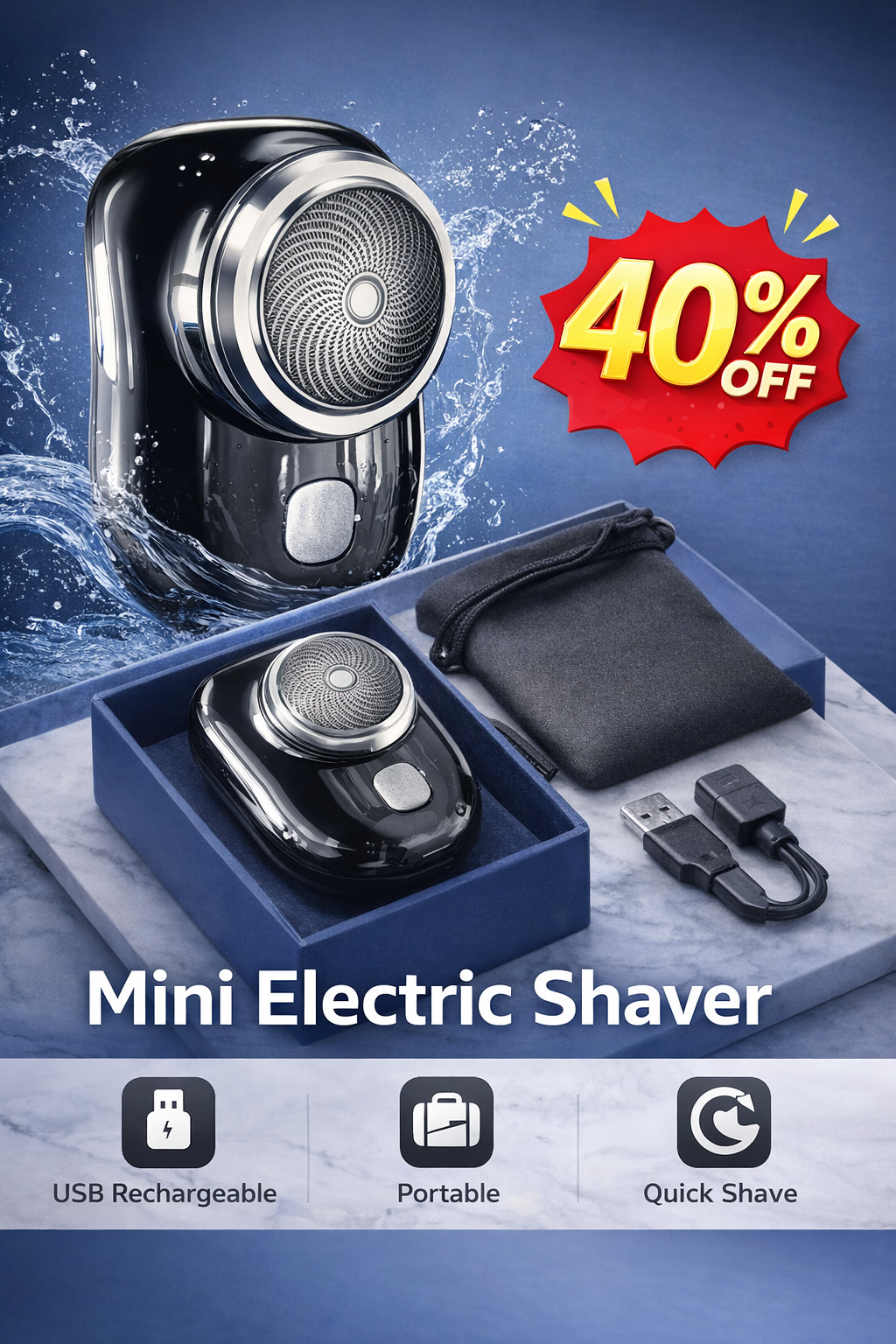 Portable Mini Blender & Juicer Bottle