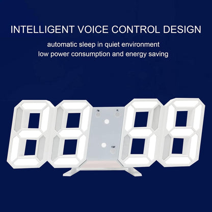 3D Digital Luminous Alarm Clock