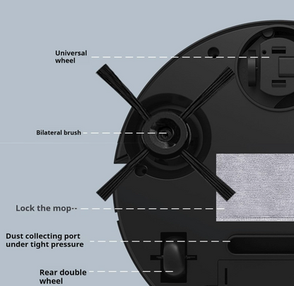 Intelligent Rechargeable Robot Vacuum Cleaner