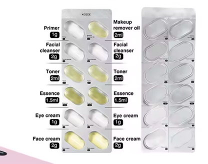 Travel Capsules Skin Care Set