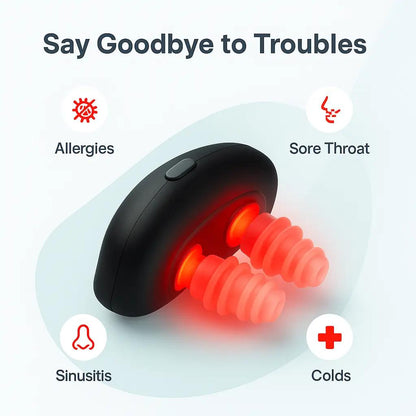 Portable Relief Red Light Therapy Instrument for Nose, Nasal Soothing Device - CL-VI-7478