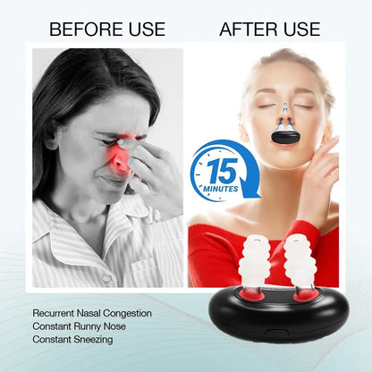 Portable Relief Red Light Therapy Instrument for Nose, Nasal Soothing Device - CL-VI-7478