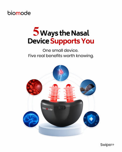 Portable Relief Red Light Therapy Instrument for Nose, Nasal Soothing Device - CL-VI-7478